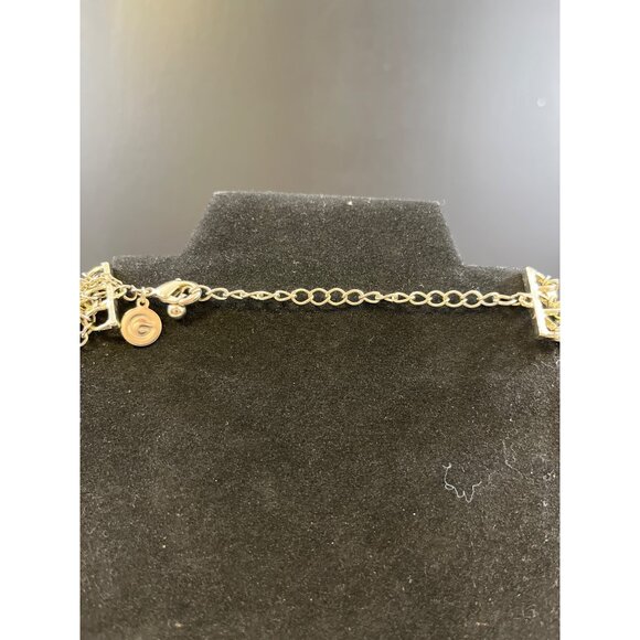 Vintage Womens Gold 12 Strands Chain Necklace SKU 6403 - Picture 4 of 6